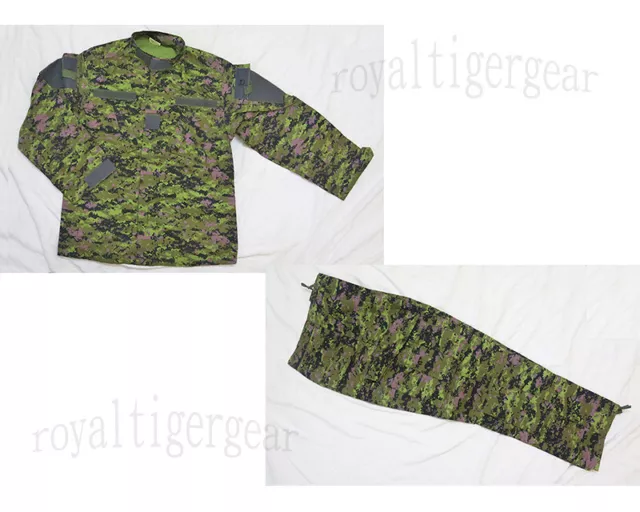 Canadian Canada Army CADPAT Digital Woodland Camo Shirt Pants BDU set