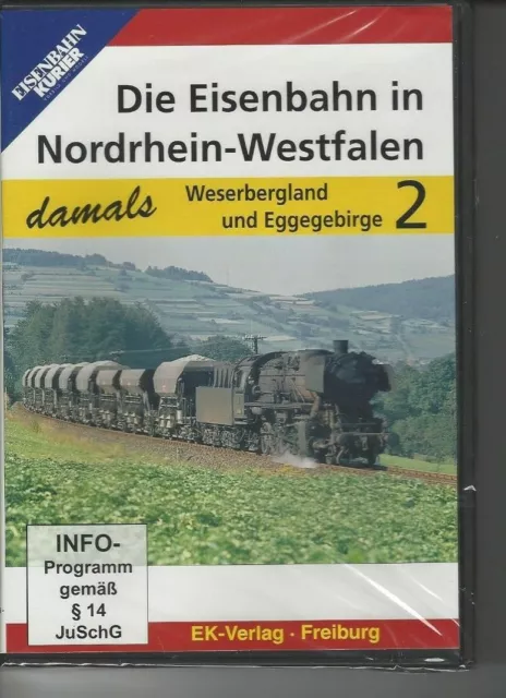 Die Eisenbahn in Nordrhein-Westfalen 2. damals Weserbergland & Eggegebirge