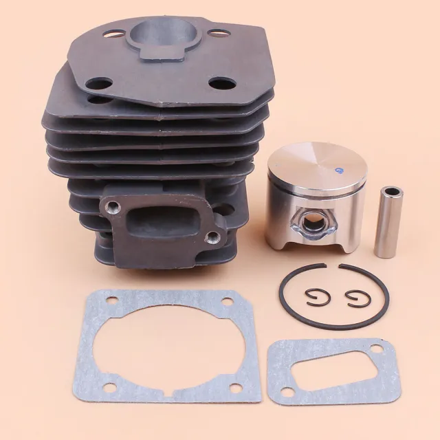 Cylinder piston kit Nikasil For Husqvarna 346xp 350 351 353 44mm Gasket Chainsaw