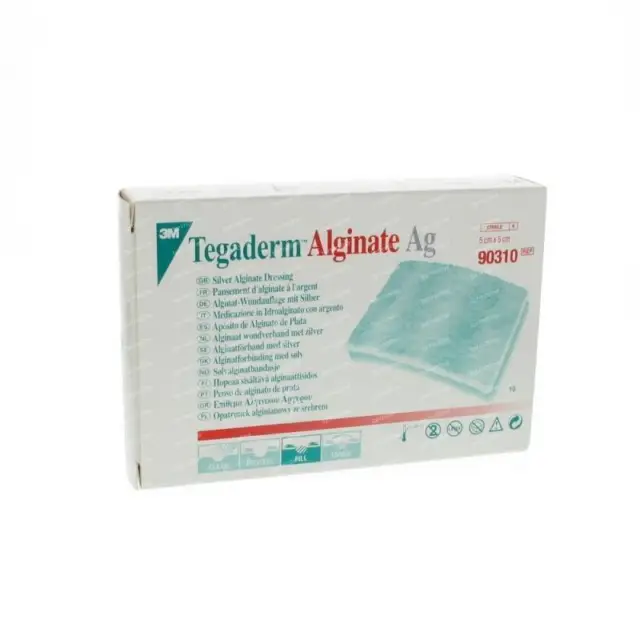 Tegaderm Alginate AG Silver Dressings 3cm x 30cm