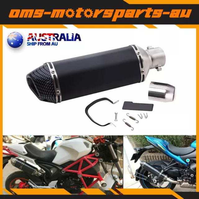 38-51mm Motorcycle Dirt Bike Exhaust Muffler Pipe W/ DB Killer Slip on Universal