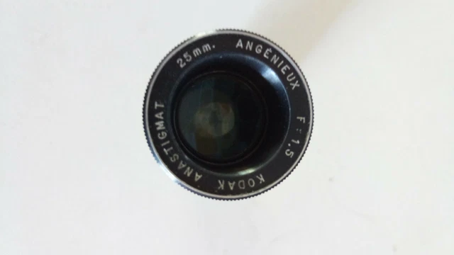 objectif clavé paris 75mm 1:1.5 angénieux,berthiot,boyer, astronomie