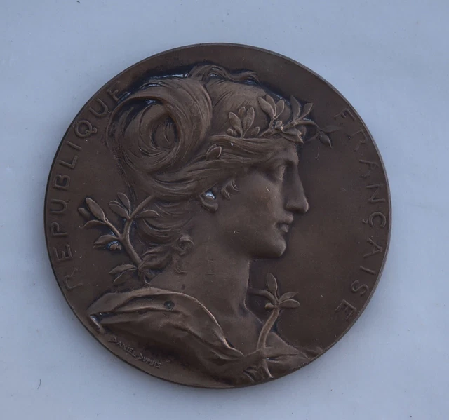 Médaille Alexandre Dreux Par A.Finot - Bronze - XXe Siècle - Avec Boîte