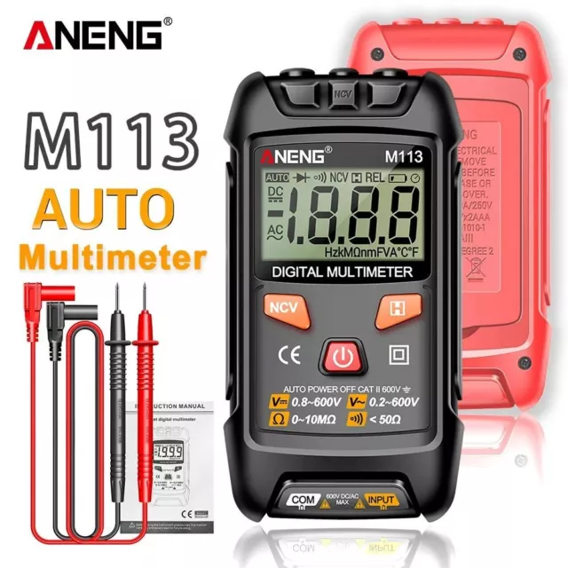 Mini Digital-Multimeter Wahre RMS Stroms pannungs tester Spannungs messer