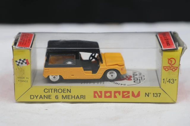 NOREV 1/43 – CITROËN Dyane 6 Mehari – Marron – Occasion Avec Boîte D'origine