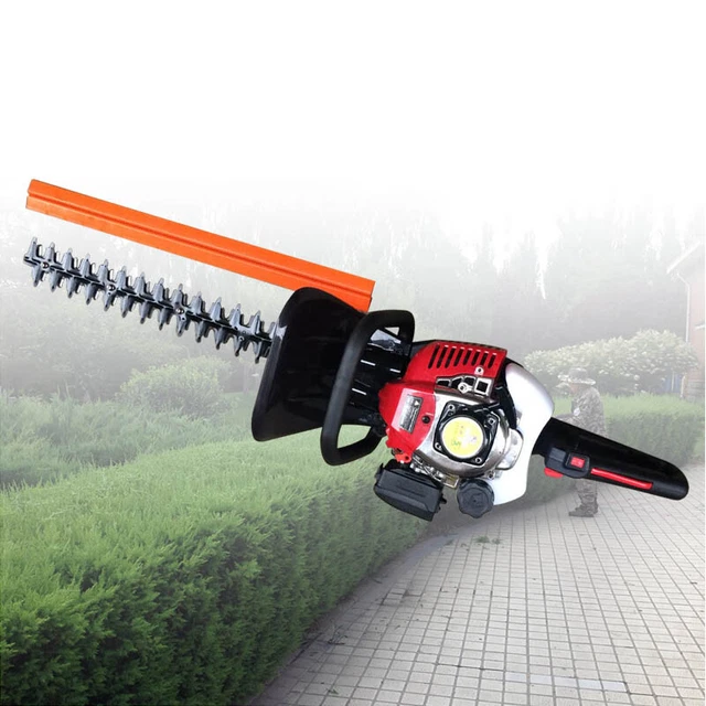 LONG REACH PETROL Hedge Trimmer with Twin Blade & 2 Stroke 22.5cc Motor