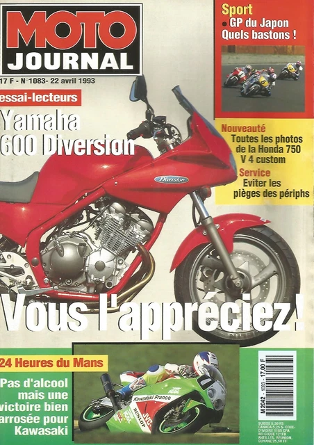 Moto Journal N°602 - 28 Avril 1983 - Vintage