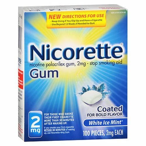 Nicorette Arrêt Fumer Soins Gomme 100 Chaque 2 MG