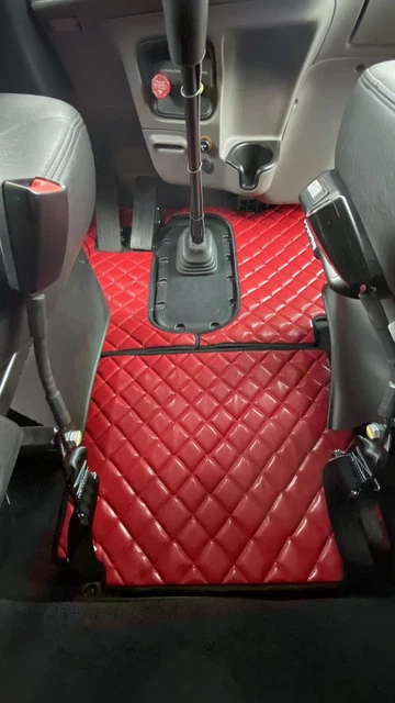 Peterbilt 389  386 388 Eco Leather Floor Mats fits 72” Sleeper Trucks Model