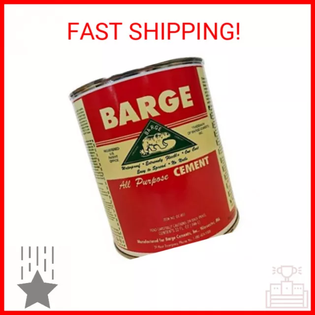 BARGE Infinity TF All-Purpose CEMENT Rubber Leather Shoe Glue 1 Qt (946 ml)