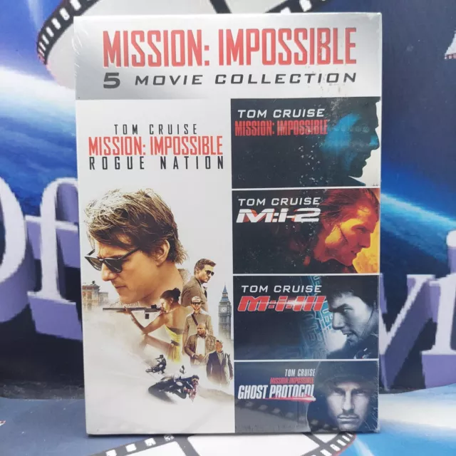 MISSION IMPOSSIBLE 5 MOVIE COLLECTION (5 DVD) con TOM CRUISE