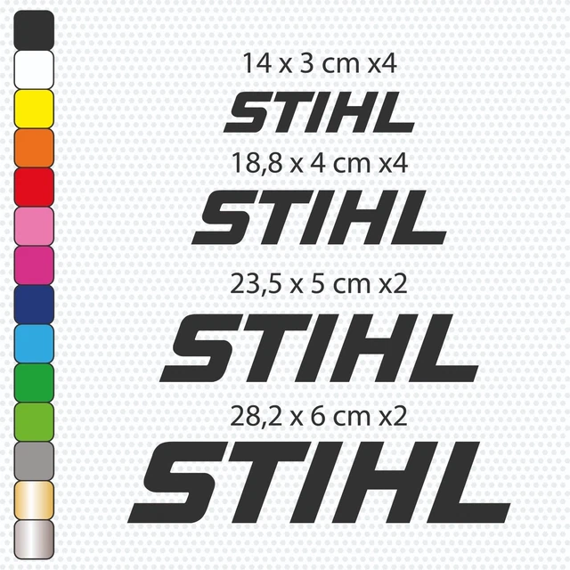 KUBOTA - 12 Stickers Vinyles Adhésifs Autocollants
