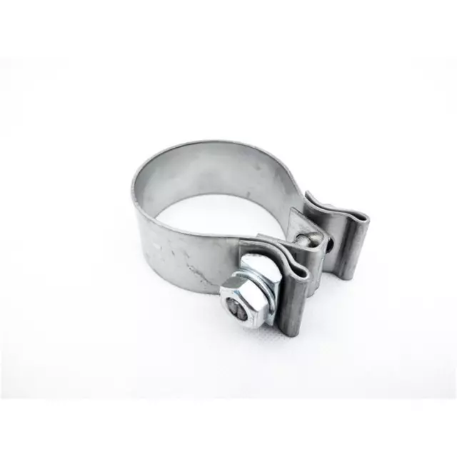 Fascetta tubo acciaio inox fascetta a nastro scarico D=66 mm per tubi 63,5 mm