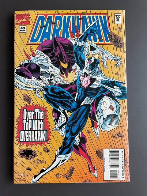 Darkhawk #49 (1995 Marvel) HTF Later Issue, Low Print Run ~ Combine Shipping