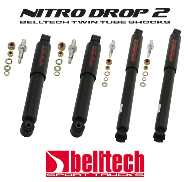 Belltech Front & Rear OEM Nitro Drop 2 Shocks OE9243