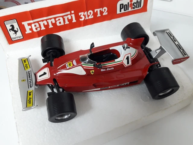 Ferrari 312 T 1975 Niki Lauda F1 N°12 – Miniature 1/43 Métal Sous Blister (rouge)