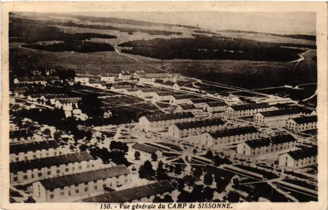 CPA AK Militaire - Vue Generale du Camp de Sissonne (696805)