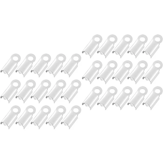 1000 Pcs Band-Crimp-Enden Band-Endkappen Aus Klammern Klipp