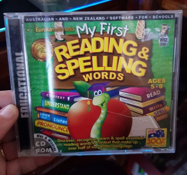 My First Reading & Spelling Words -   PC GAME - FREE POST *