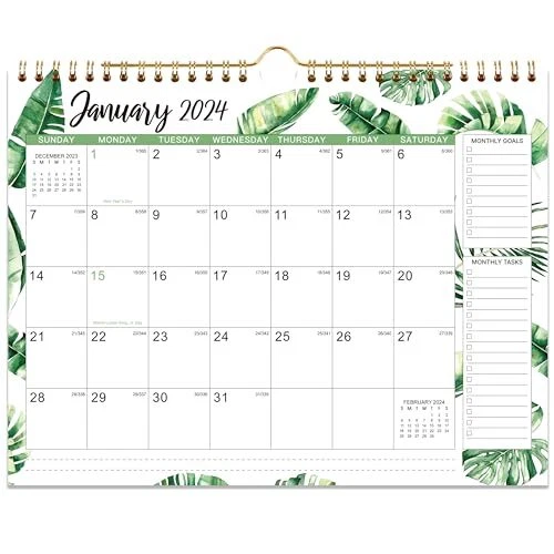 2024 CALENDAR Jan. 2024 Dec. 2024, Wall Calendar 2024, 12Month