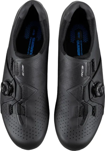 Shimano SALE $99.95 (RRP$179) RC300 Road Shoes Black 45 3