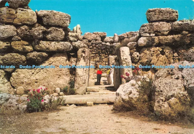 D104946 Gozo Ggantija prehistoric temples. Printex. Cathedral Library Sliema