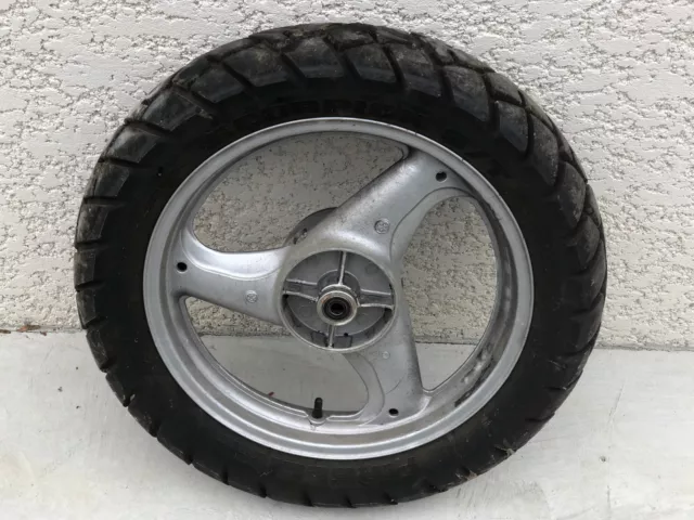 Une Jante Roue Arriere Grise Pneu 17 X 2.75 Jc32A Honda Xlv 125 Varadero 2010