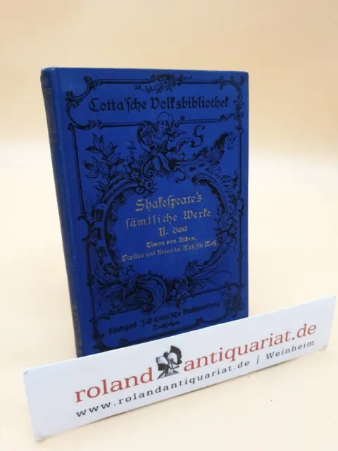Shakespeare's sämtliche dramatische Werke in zwölf Bänden. Übersetzt von  268737
