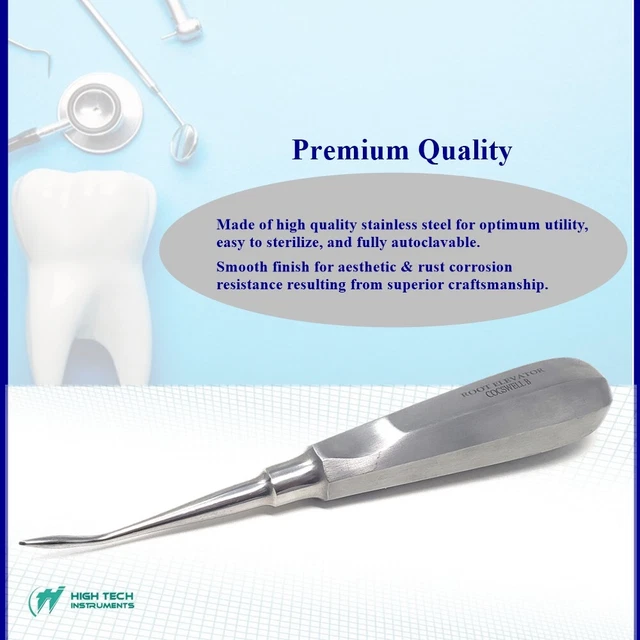 DENTAL SURGICAL ELEVATOR Root Tip Luxating Tooth Extraction Cogswell B