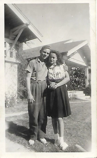 Found Photograph bw MID CENTURY PORTRAIT Original Portrait VINTAGE 15 2 D