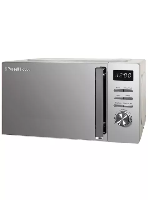 Russell Hobbs RHMD820S Digital Microwave  800W 5 Power Levels 20L Silver