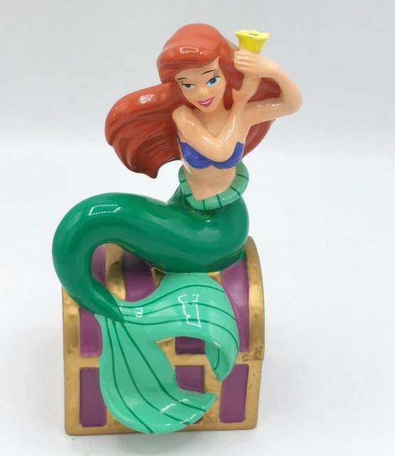 THE LITTLE MERMAID Ariel Ceramic Money Box Coin Piggy Bank Figure Walt