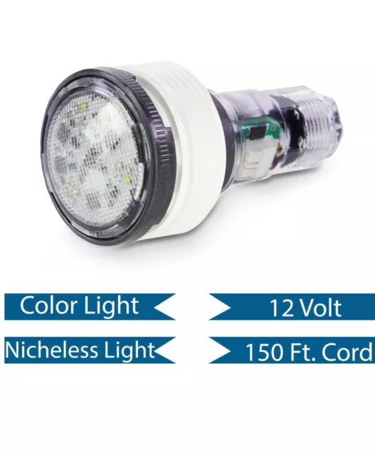 Pentair 620426 (150’) MicroBrite Color & White LED Light | Swimming Pool Light