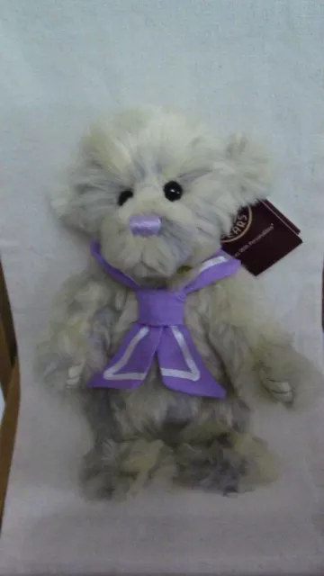 Retired Charlie bear Jazzie 22cm 2019 Exclusive collection Only 594 made