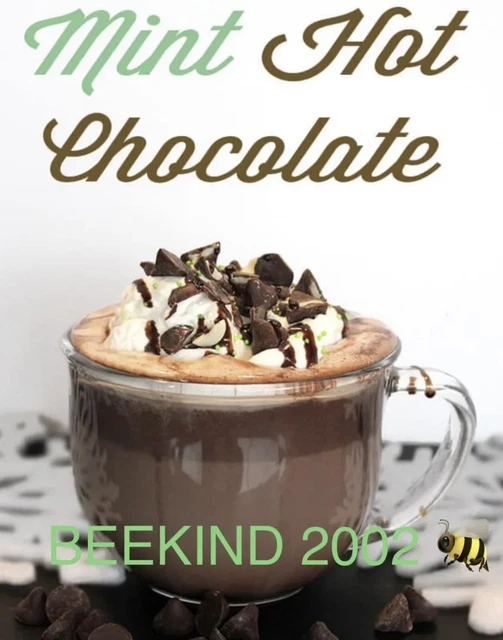 LIKE HOTEL CHOCOLAT FLAKES MINT HOT DRINKING CHOCOLATE VELVETISER