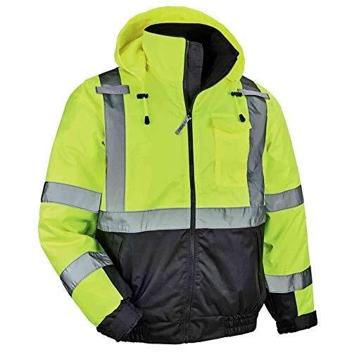 Ergodyne unisex adult High Visibility Reflective Winter Jacket Insulation Erg...