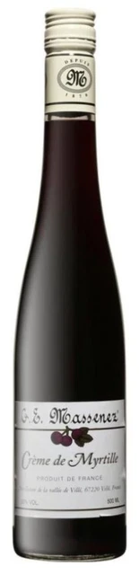 Massenez Blueberry Liqueur Myrtille 500ml Each