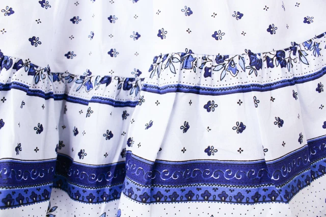 Vestito Abito Prendisole Bambina  Estate Stampa Floreale Taglie 4/14 Anni 3