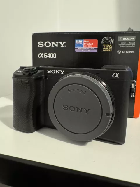 Sony Alpha a6400 24.2MP Digital Camera - Black (body only)