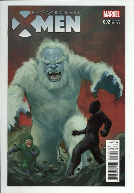 Extraordinary X-Men (2015) #2 Phil Noto 1 in 10 Kirby Monster Variant 1st Prt NM