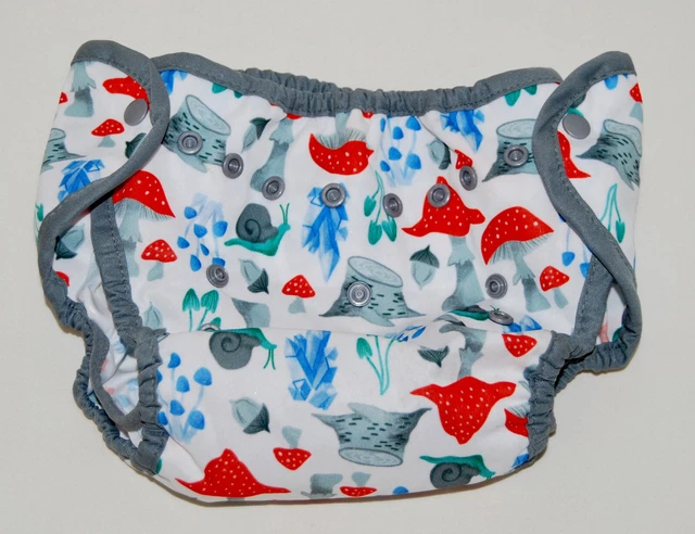 NWT Thirsties Duo Wrap Waterproof Forest Frolic Diaper Swim Cover Fits 18-40lbs