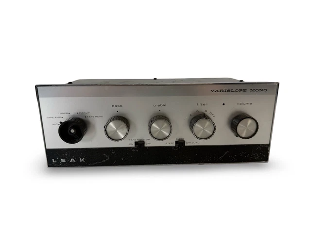 Leak TL 25 Plus and Varislope III preamp | France