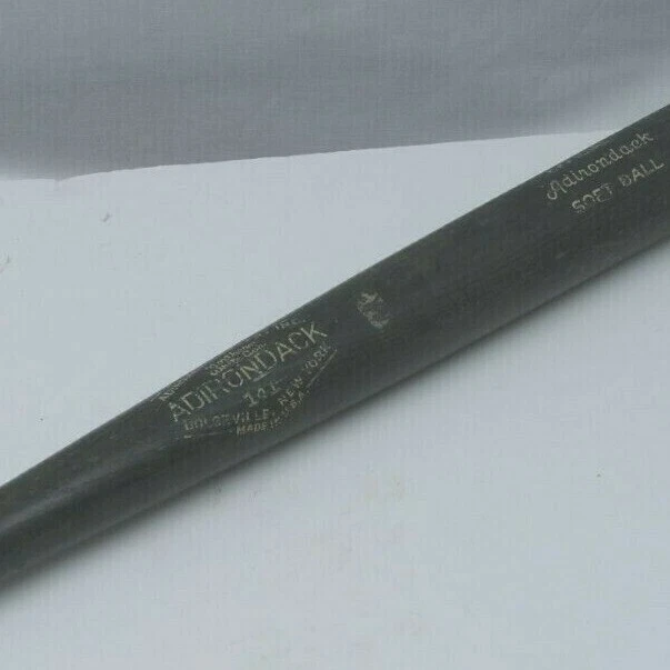 VINTAGE MCLAUGHLIN MILLARD Adirondack 141 Softball Bat White Ash