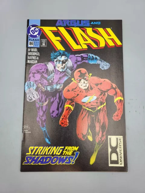 The Flash Volume 2 #86 Jan 1994 Rival Forces Written By Mark Waid DC Comic Book
