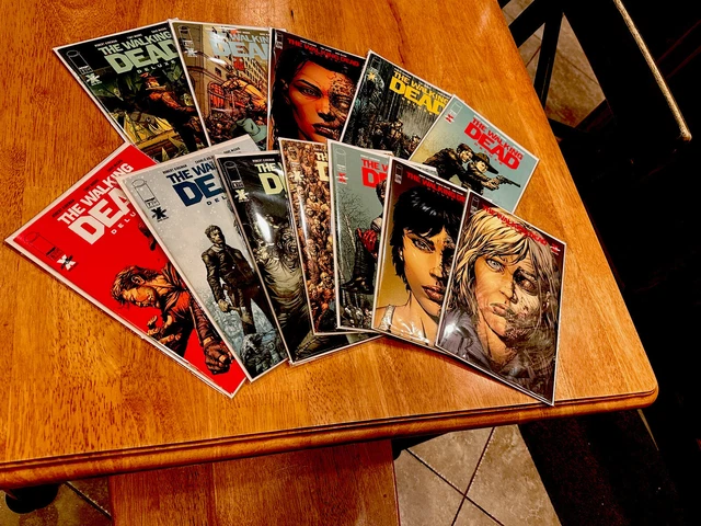 WALKING DEAD DELUXE #1-12 (Oct - Jun 2020-21 IMAGE) Super High-Grade Lot! Color!