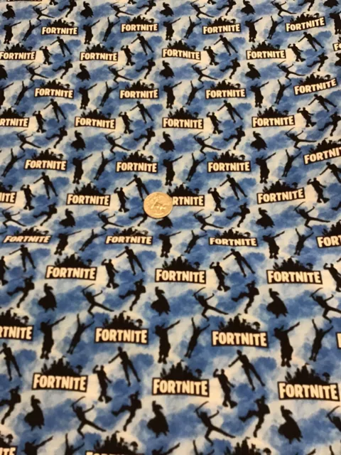 Custom Roblox Cotton Fabric Fat Quarter 18”x21” FQ