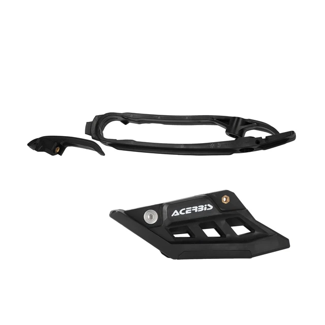 Guide-chaine Acerbis Noir Pour Gas Gas EC 300 GP 2018 - Référence 0016451 - Neuf Avec Garantie 2 Ans