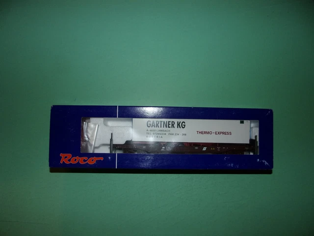 COFFRET DB WAGON Kangourou + Remorque Beate Uhlse Trix 24548-02 EUR 35,00 - FR