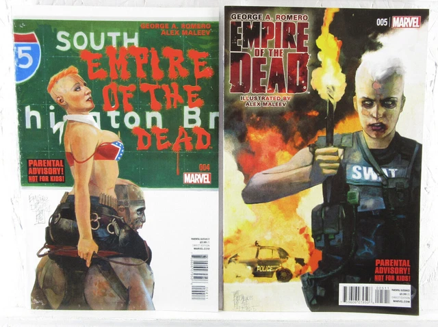EMPIRE OF THE DEAD #4-5 * Marvel Comics Lot * 2014