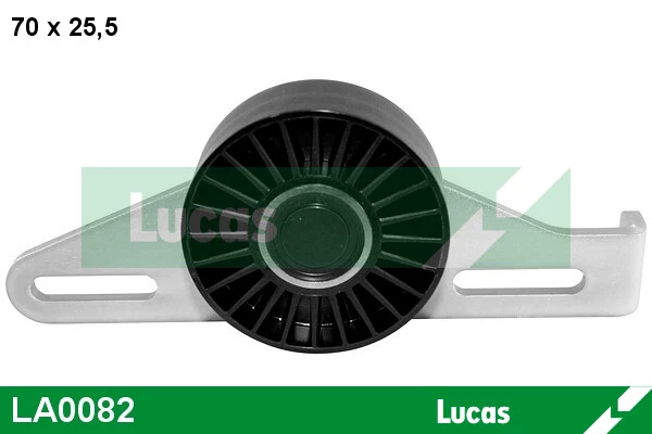 Galet d'accessoire LUCAS LA0082 pour SANDERO, MEGANE, SCENIC, KANGOO, LAGUNA